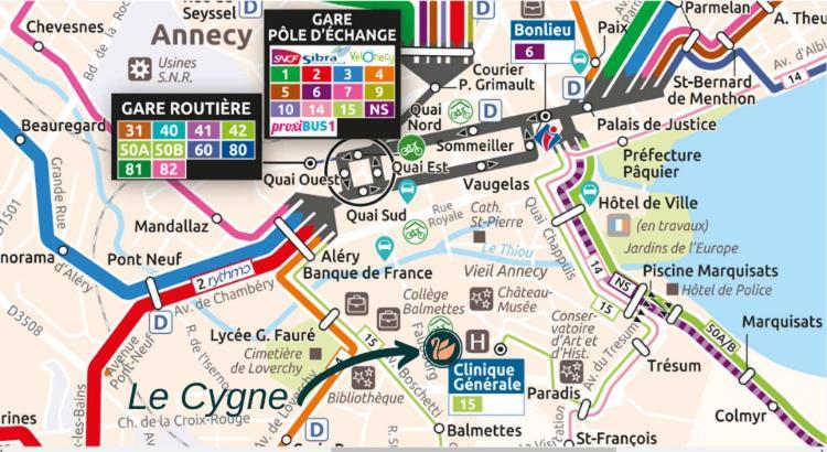 Home Savoie - Le Cygne Анси Екстериор снимка